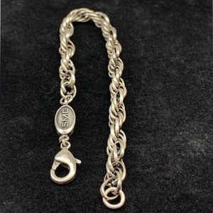 Men’s Rope Chain Bracelet 8.5”